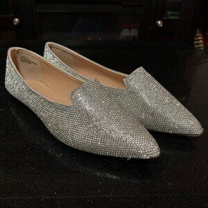 Sparkly Shiny Silver Shoes